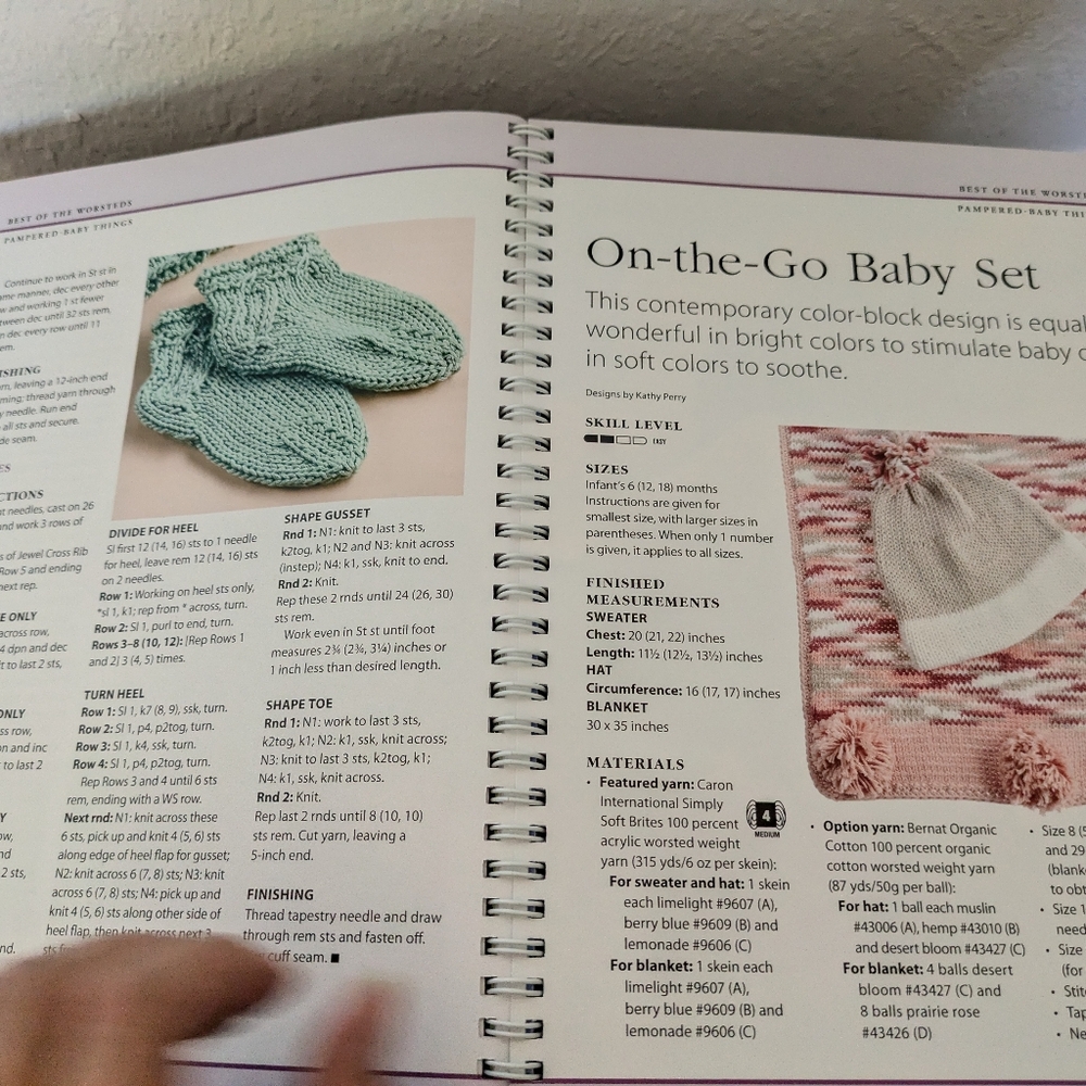 Best of the Worsteds Easy Knits For The Worsted Weight Yarns Bobbie Maetla 2008 - Picture 8 of 12